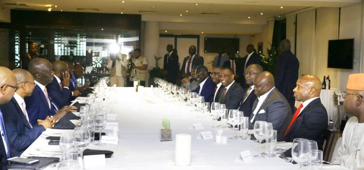 Pictures: Governor Akinwunmi Ambode At the Lagos State Security Trust Fund Appreciation Dinner For Platinum Donors