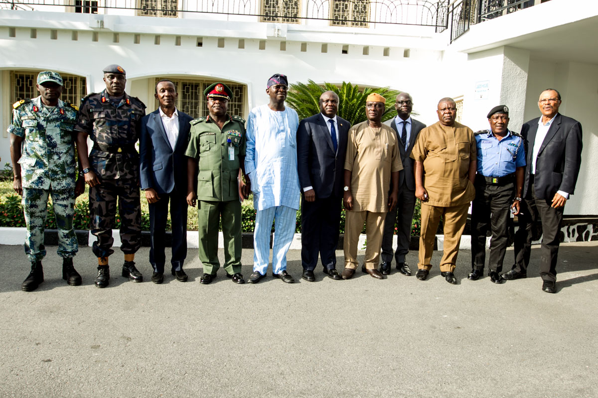 Ambode Meets With Security Council in Lagos State (Photos)