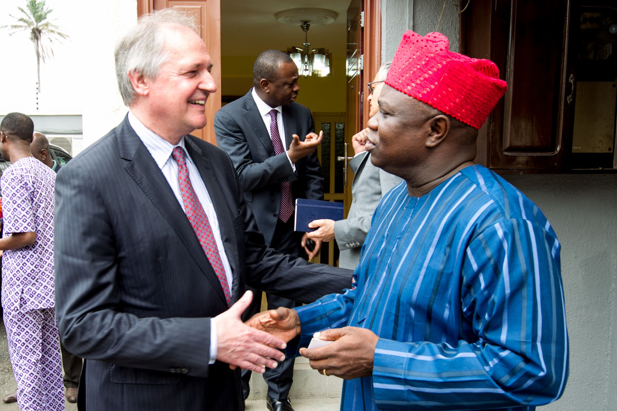 Unilever Global CEO Visits Akinwunmi Ambode (Photos) 
