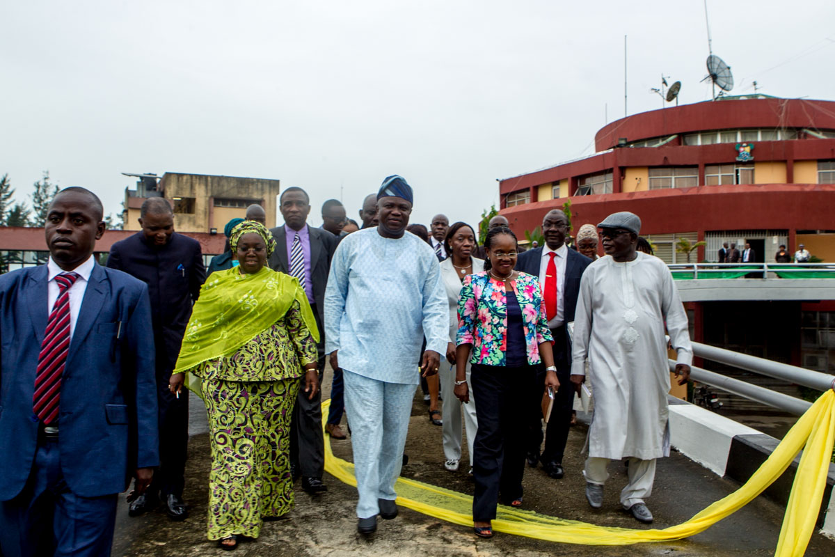Governor Akinwunmi Ambode Visits the Deputy Governor’s Office