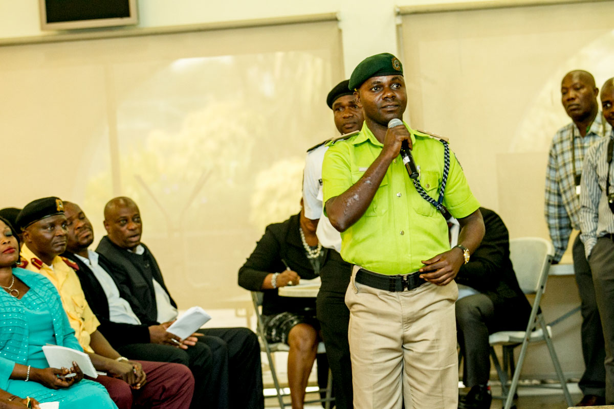Governor Akinwunmi Ambode Meets Law Enforcement Officers
