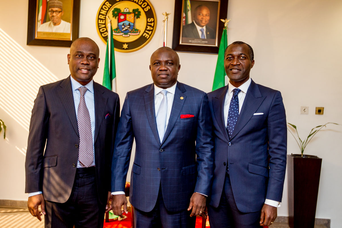 Governor Ambode Receives Access Bank Management
