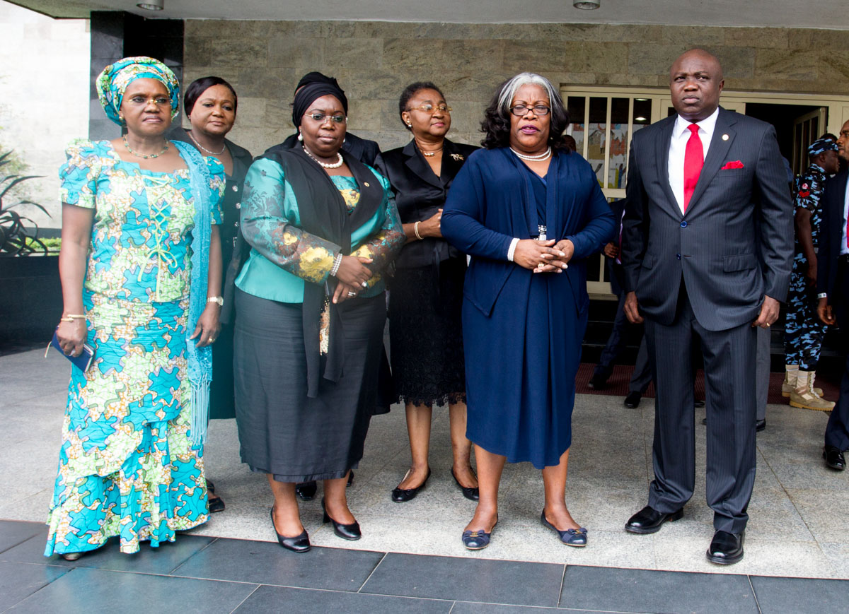 Governor Ambode Receives Lagos Chief Judge and Judges 