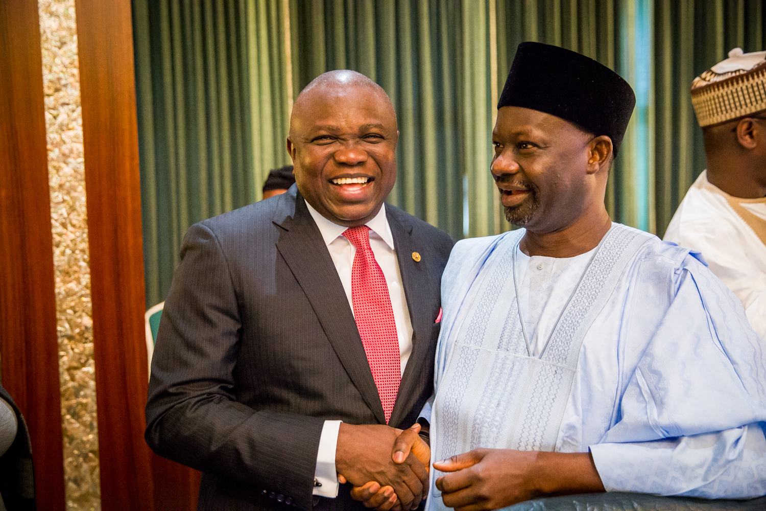 Governor Ambode and Other Governors Meet President Buhari