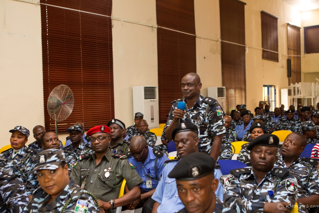 Governor Akinwunmi Ambode Visits Police Command