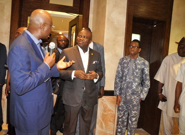 Gov. Ambode at Commissioning of the George, Ikoyi