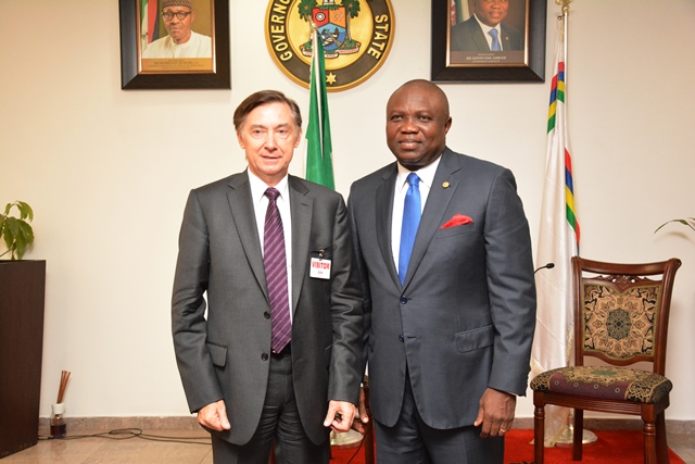 Governor Ambode Hosts the Ambassador of France to Nigeria, Mr. Denys Gauer
