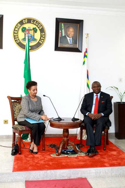 US Consul General Visits Governor Ambode