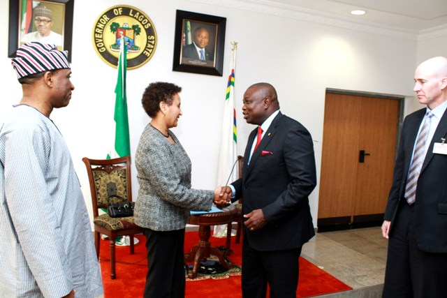 US Consul General Visits Governor Ambode