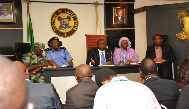 Governor Ambode Meets Tank Farm Owners