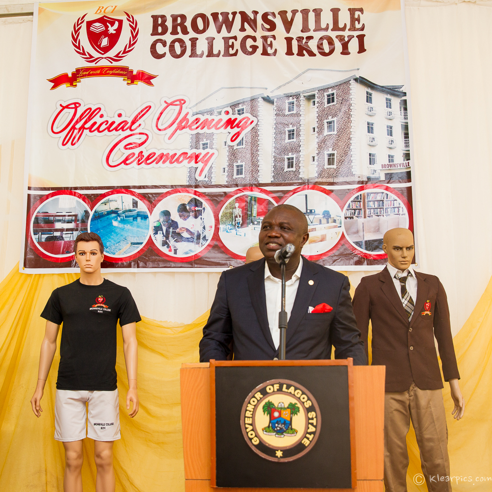 Ambode Guest of Honour at the Opening Ceremony of Brownsville College