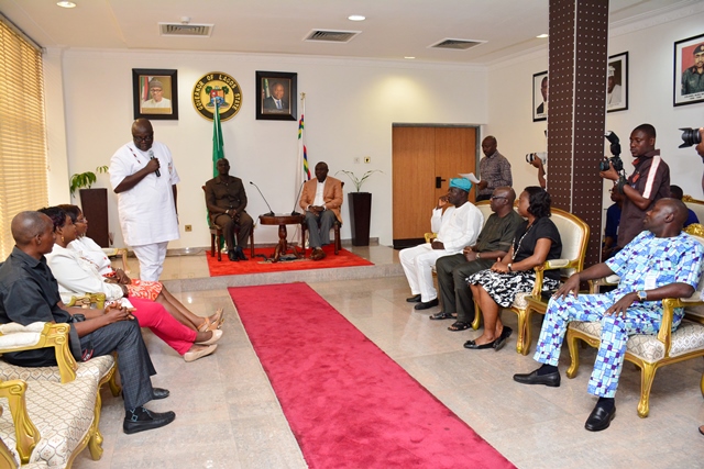 Executives of NUJ Visit Governor Ambode 