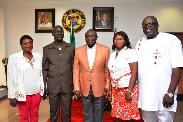 Executives of NUJ Visit Governor Ambode 
