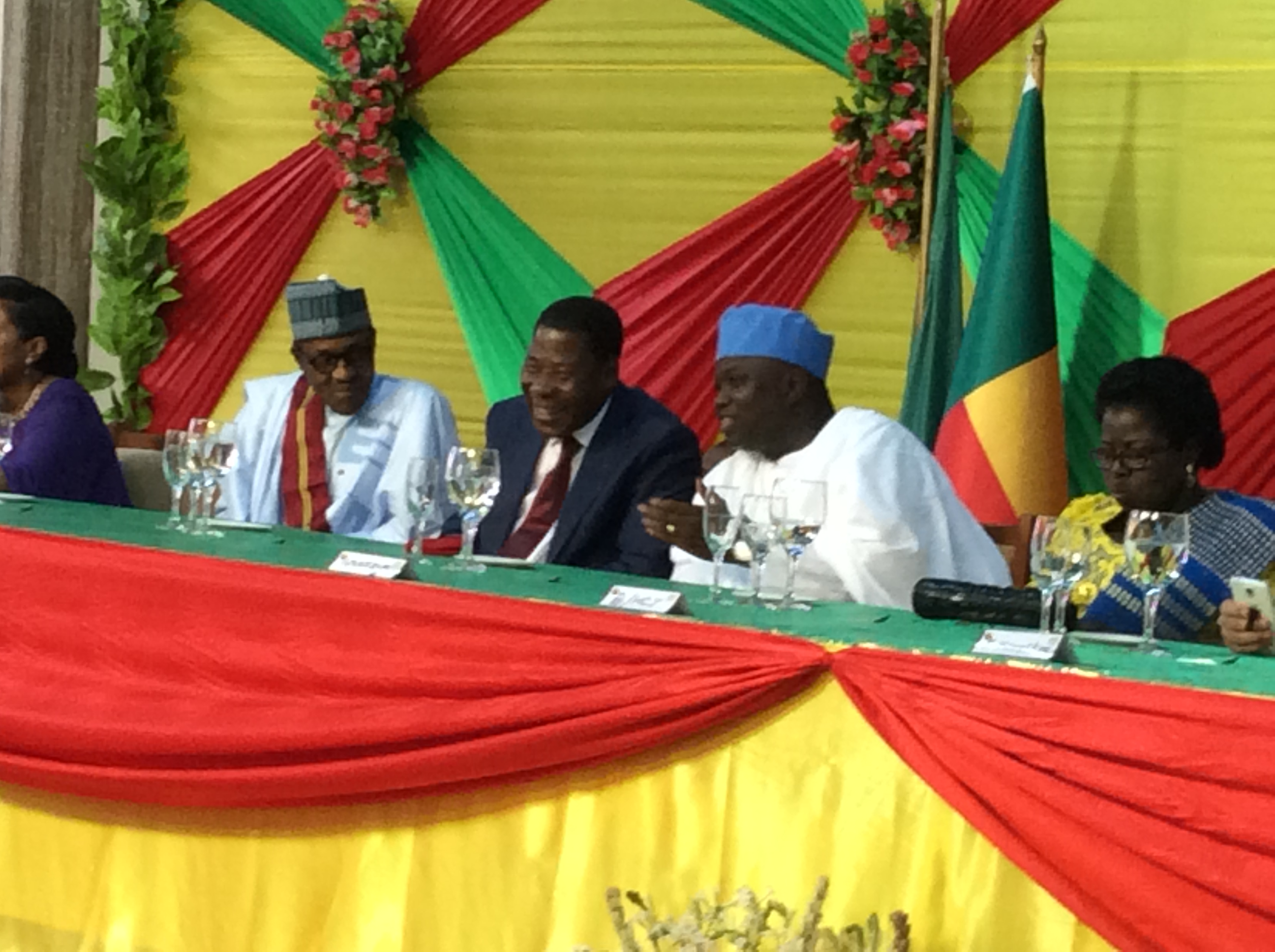 Governor Ambode's Visit to Benin Republic with President Buhari