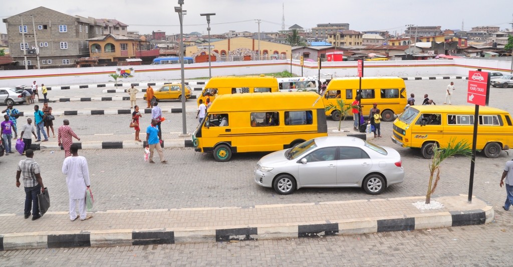 Newly built segregated bus park to ease the flow of traffic at the Iyana Oworo Bus Stop by the Lagos State Government, on Friday, June 17, 2016. 
