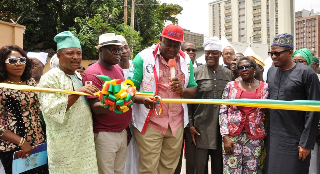 Newly constructed and commissioned Ademola Road in Ikoyi-Obalende Local Council Development Area.