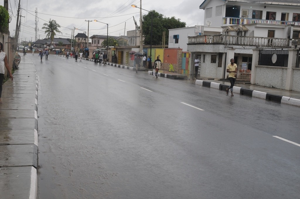 This is Dillion Street, Krikiri in Oriade Local Council Development Area. The new road is 400m long and 12m wide. 