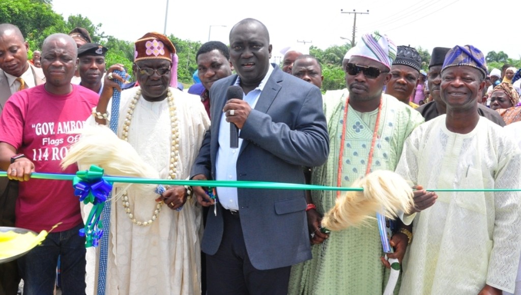 The newly constructed Kweme road in Badagry West LCDA has been commissioned.