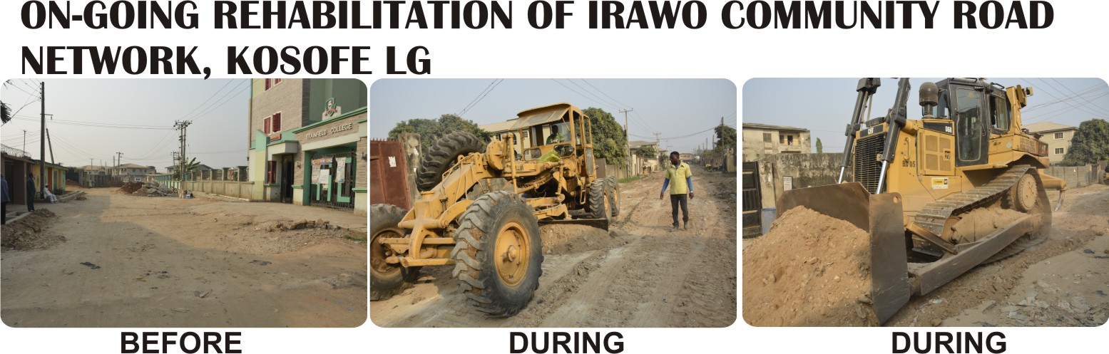 ON-GOING REHABILITATION OF IRAWO COMMUNITY ROAD