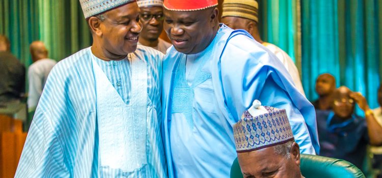 Pictures: Ambode Attends Valedictory NEC Meeting Held At The Presidential Villa, Abuja.